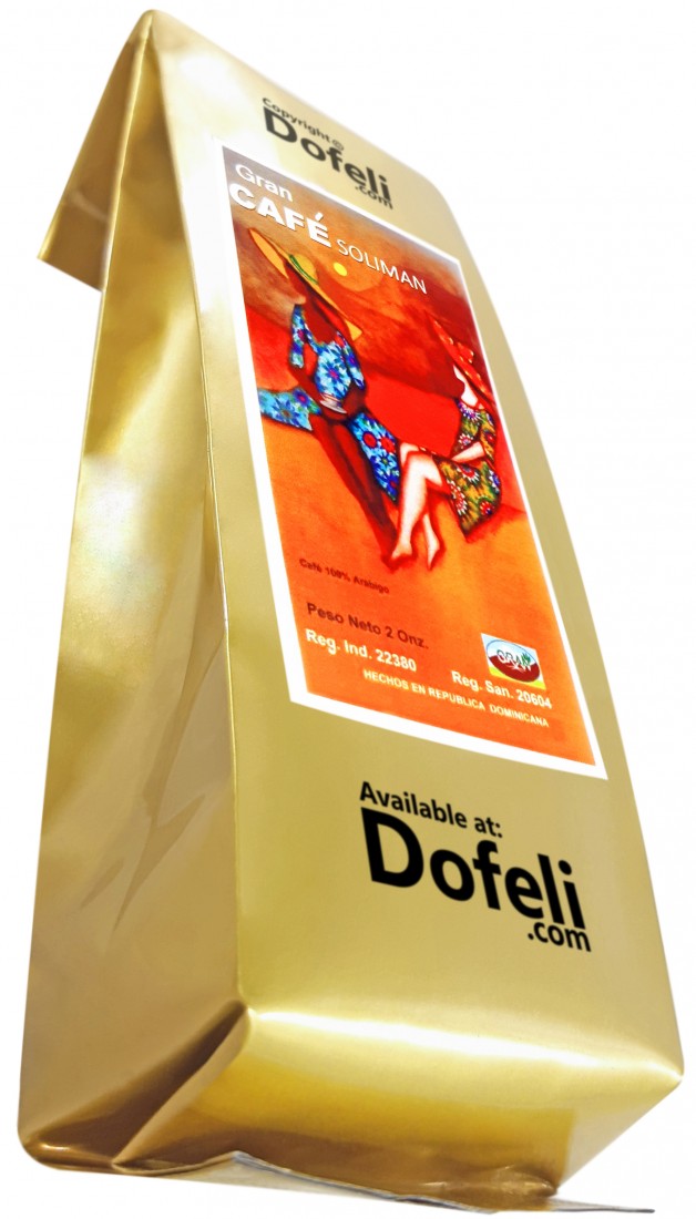 Combo of Dominican ground coffees with vanilla, chocolate, macadamia and organic varieties.